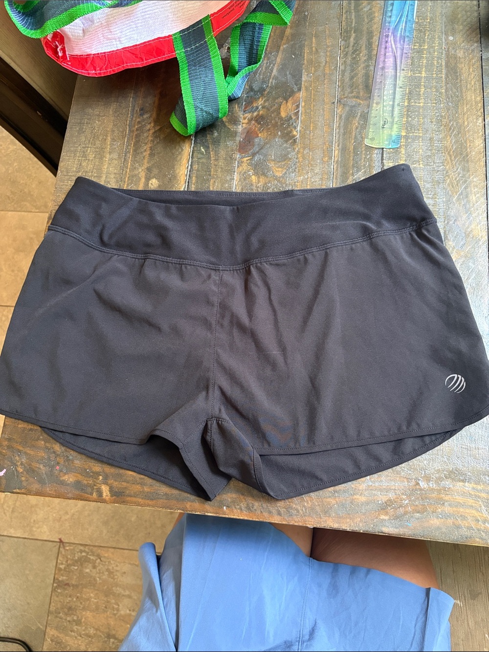 MPG Black Women's Athletic Shorts with Subtle Logo